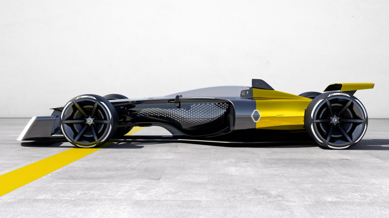 Illustration for article titled So we now have two each of covered-wheel and open-wheel unlimited F1 cars
